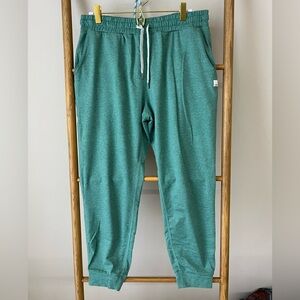 Vuori  light Green performance joggers